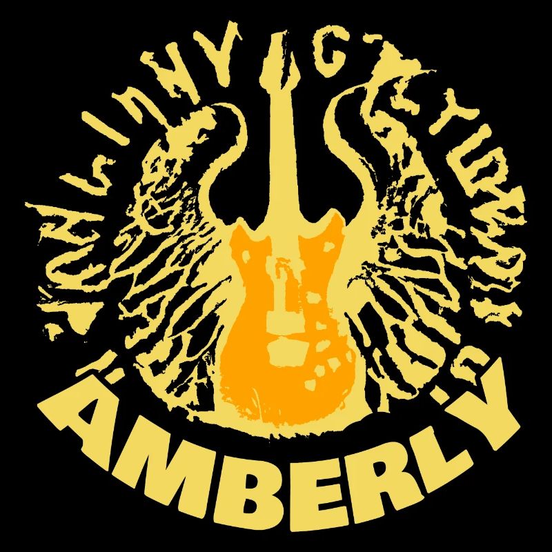 Amberly as a guitar