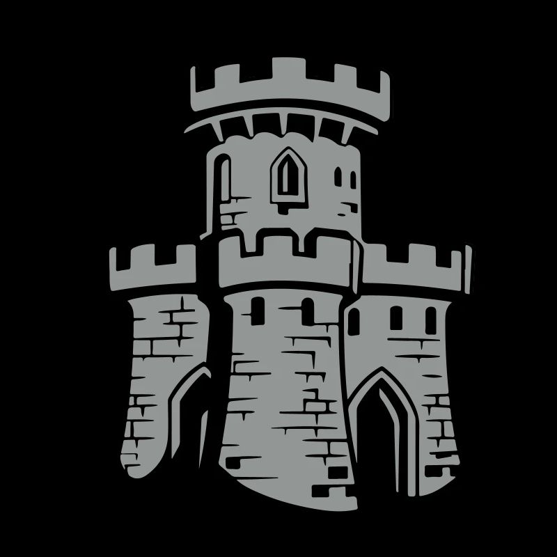 Château Forteresse Château de chevalier Symbole