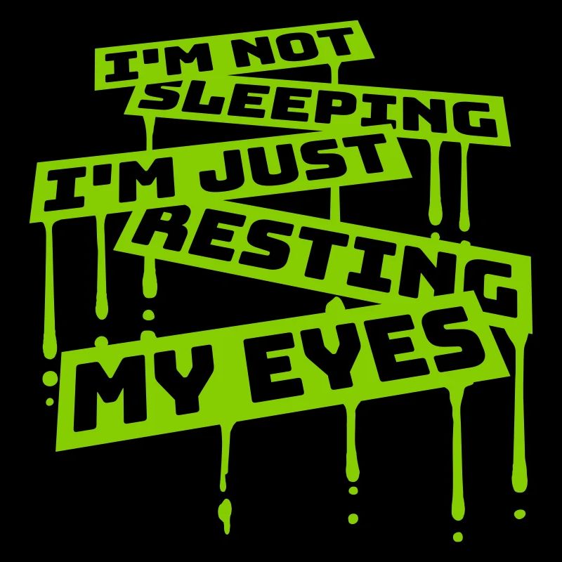 im not sleeping Quote