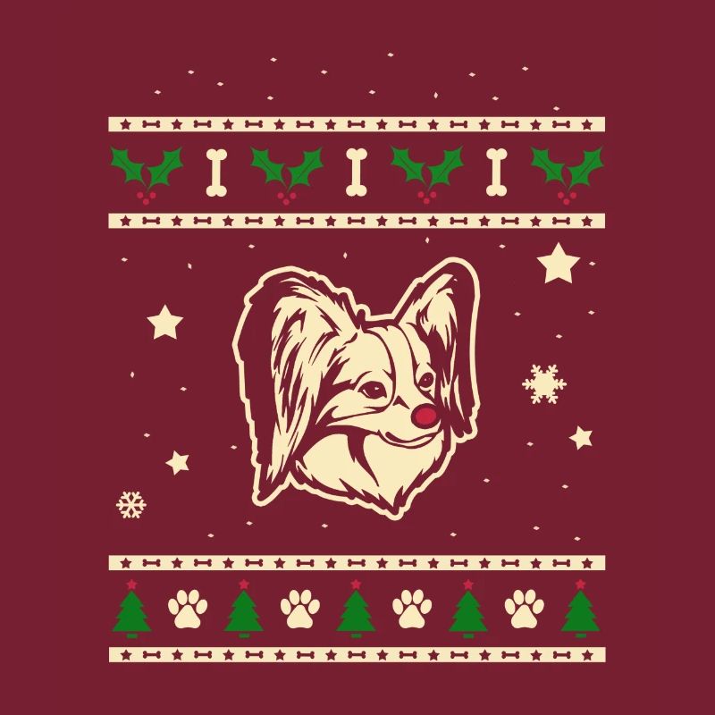 Papillon Weihnachtsgeschenk