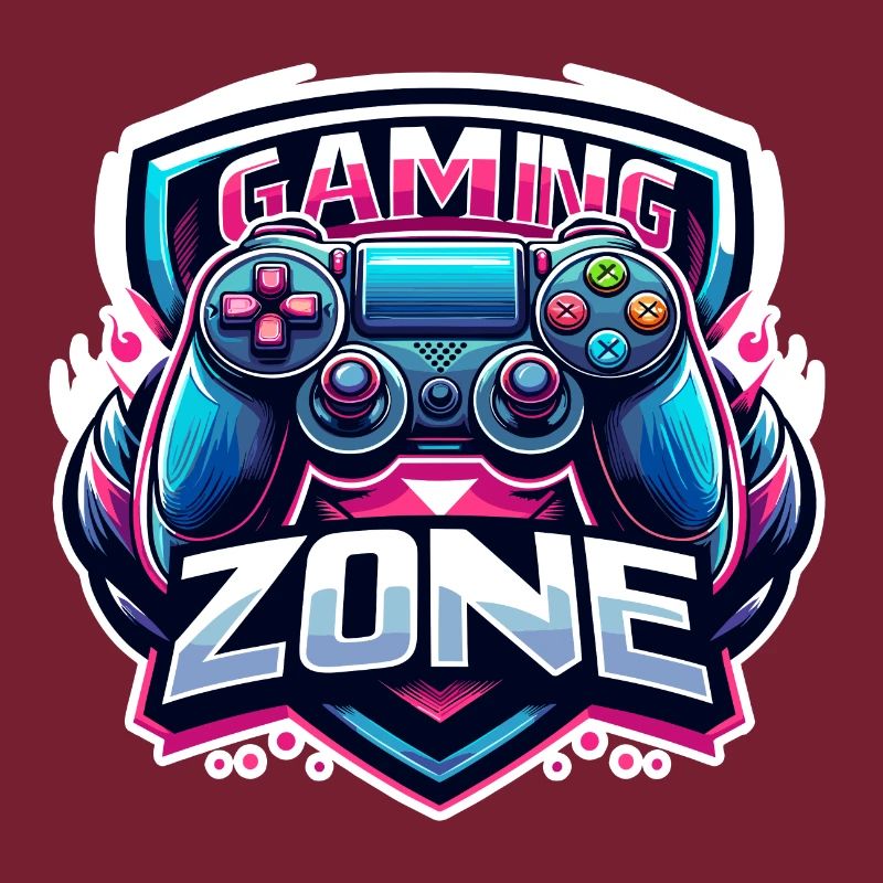 Gaming Zone - Controller Illustration
