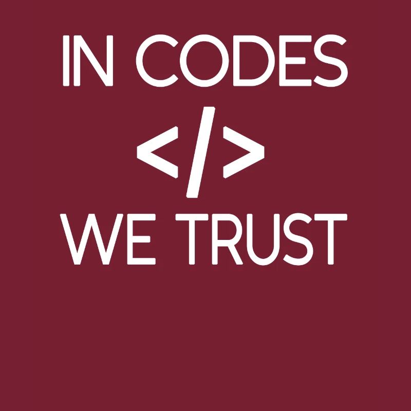 We trust in codes