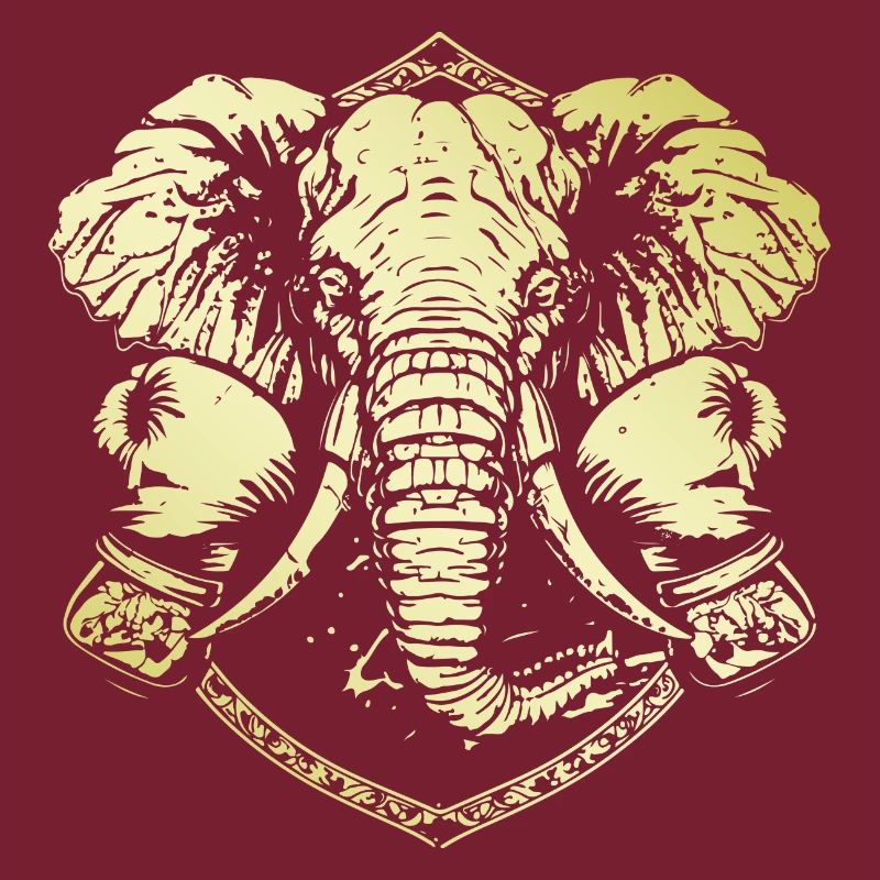 Boxer éléphant