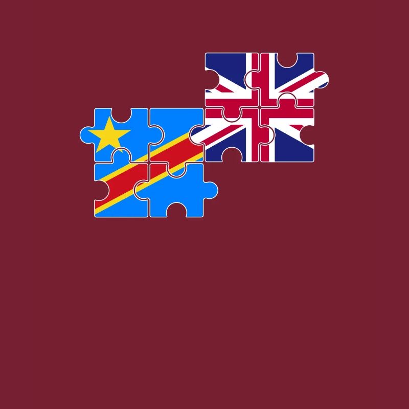 RD Congo Drapeau du Royaume-Uni Britanniques Congolais