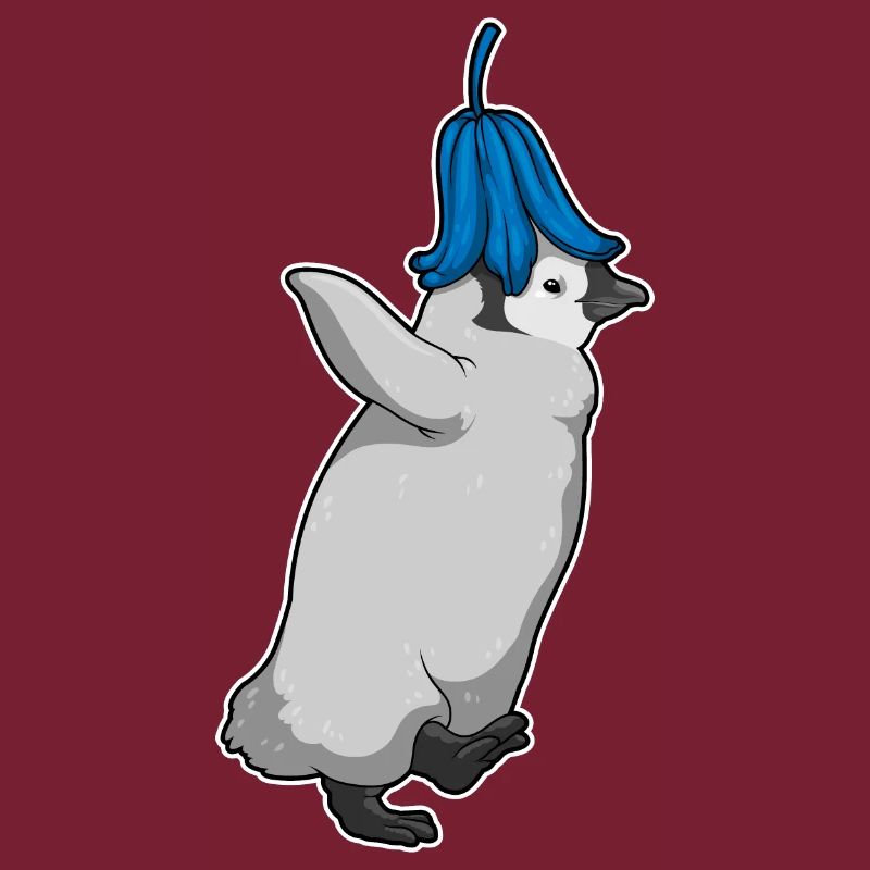 Pinguin Glockenblume Blumen
