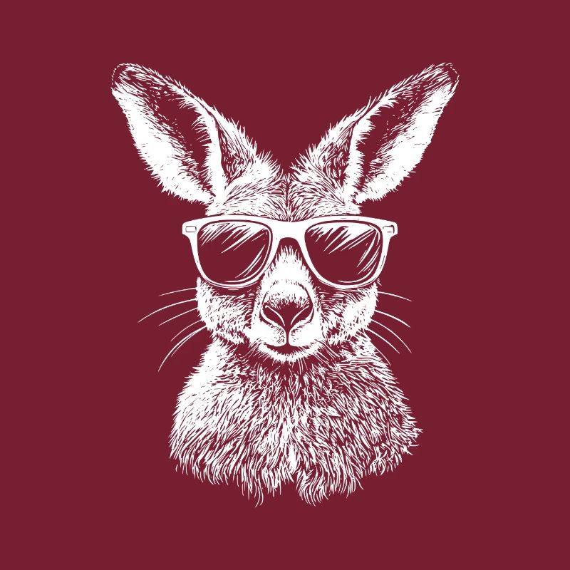 Cool Känguru Sonnenbrille Sommer