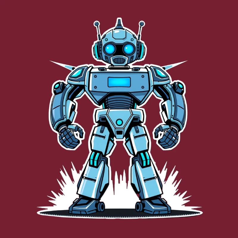Cyber-Roboter – High-Tech Power