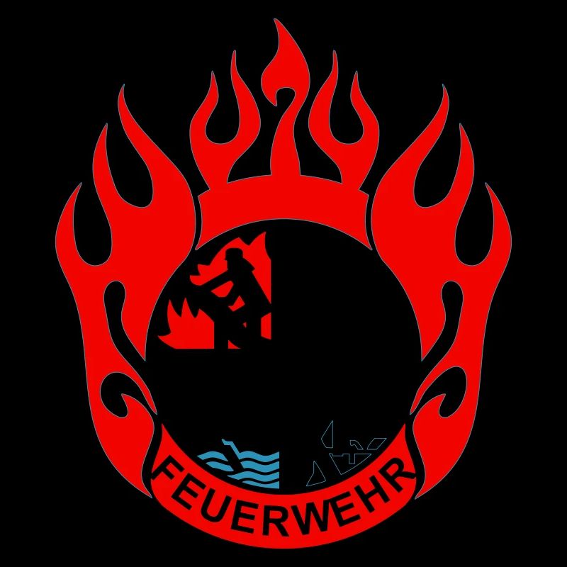 Flamme Feuerwehr Logo mod