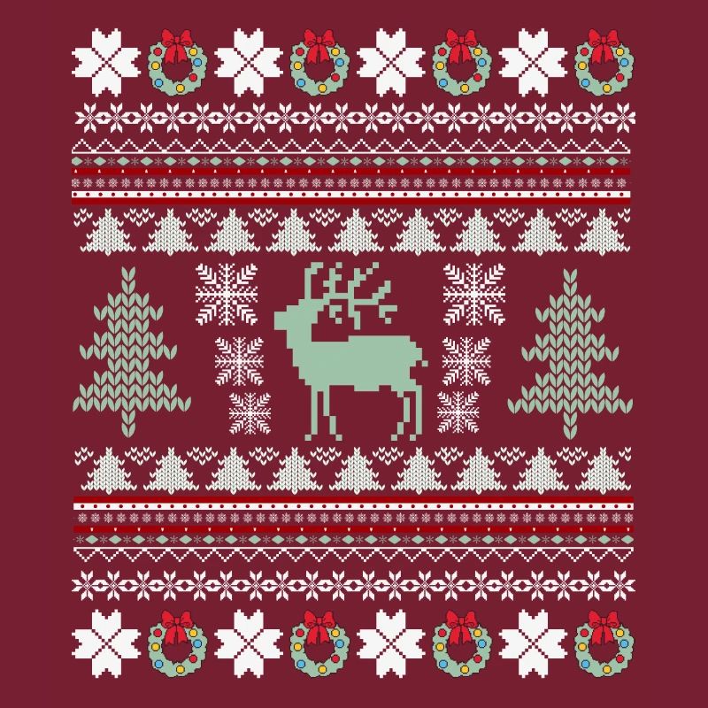Retro Christmas Pattern
