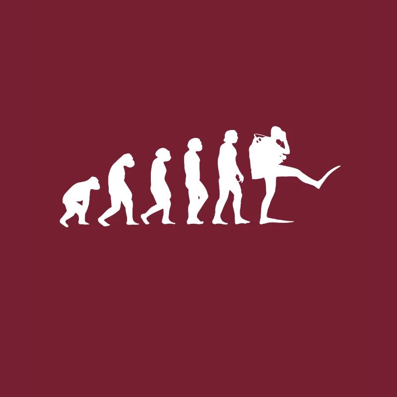 Tauchen Evolution - Taucher Geschenk