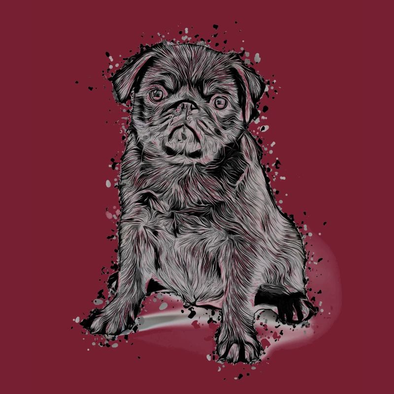 süßes Mops Welpe Geschenkidee Möpse Pug Shirt