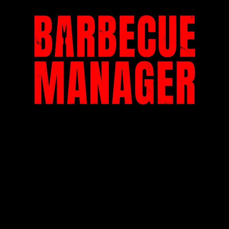 Funny Barbecue Manager Outfit