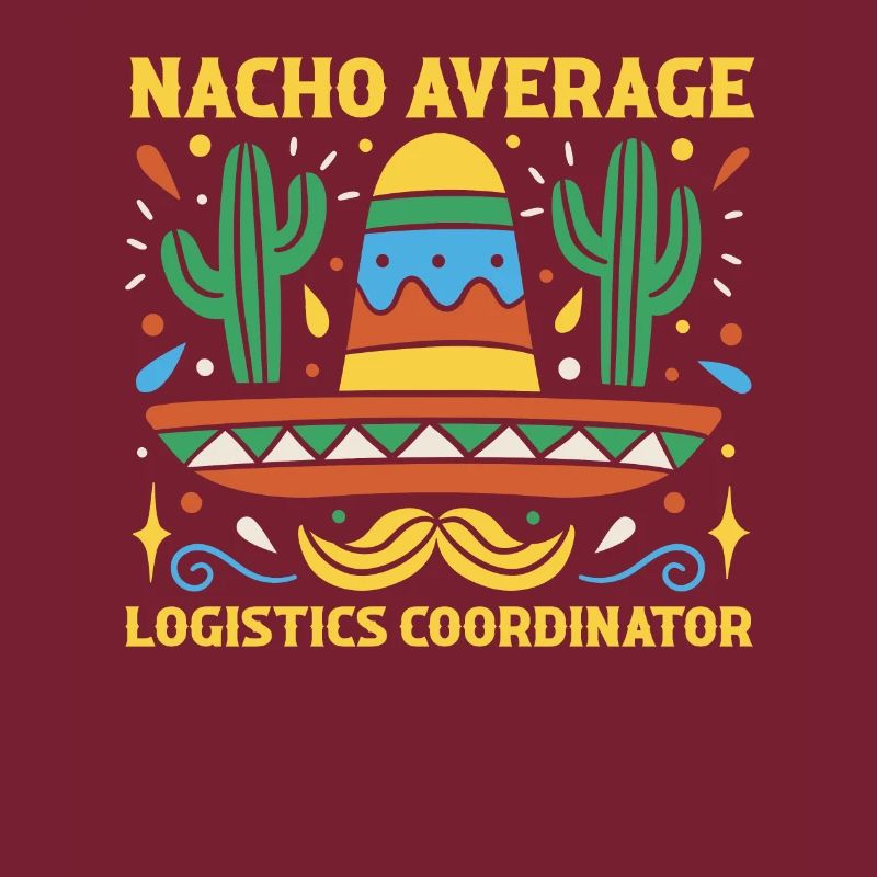 Nacho Average Logistics Coordinator Cinco De Mayo