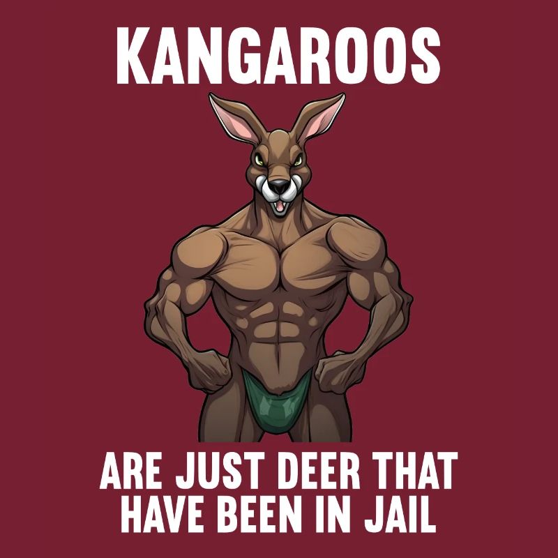 Kangaroo Kangaroos Kängurus lustiges Känguru
