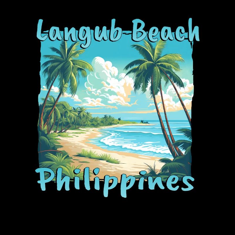 Langub Beach, Philippines - Grunge style for the