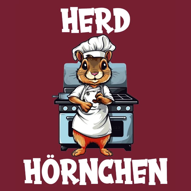 Erdhörnchen kochen Koch Kochmütze Herdhörnchen