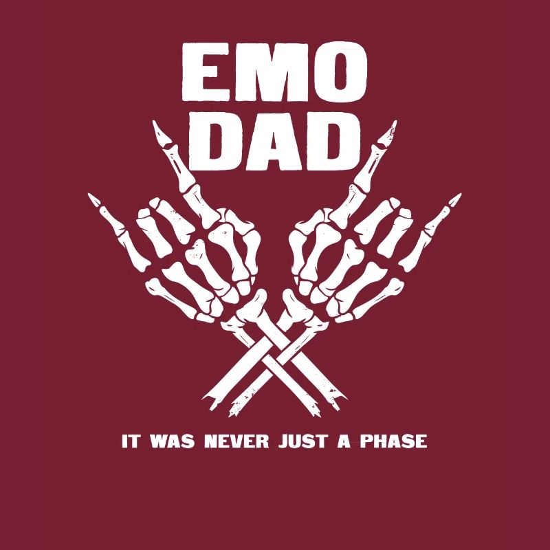Emo Dad - Unique Gift - Emo Dad
