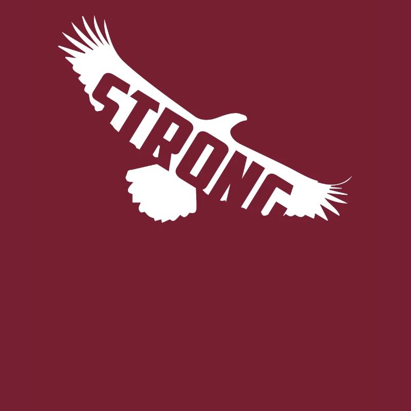 Soar With Strength and Pride Bold White Eagle