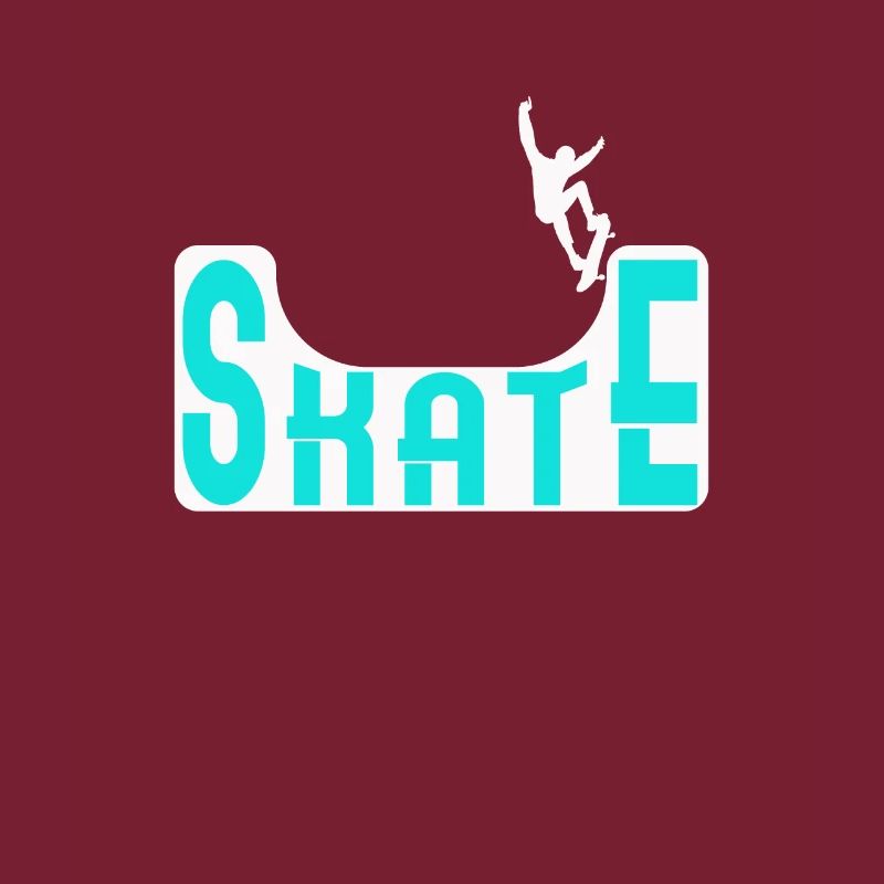 Skate Halfpipe Skateboard