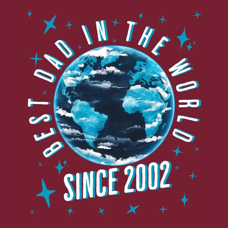 Bester Papa der Welt seit 2002 Vatertag