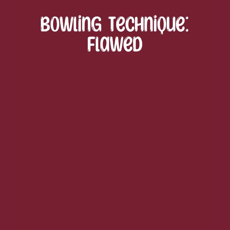 Bowling - Bowling Technique: Flawed