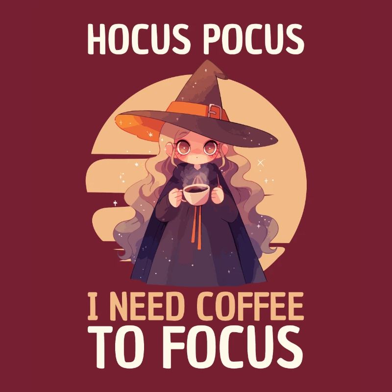Hocus Pocus Café Sorcière Mignon Drôle