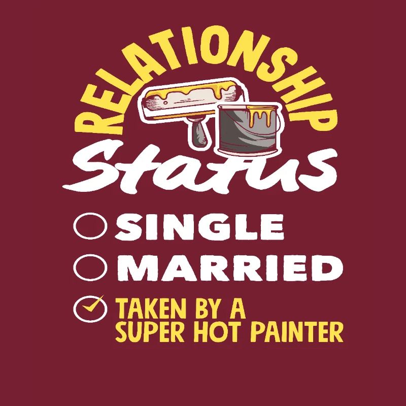 Relationship Status Assigned To Hot Painter