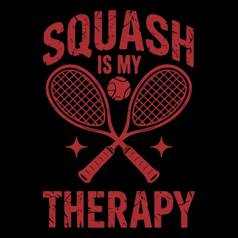 Squash ist mein Therapy Funny Squash Player