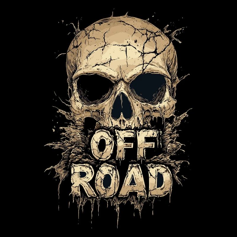 Offroad Skull 4x4 Gift
