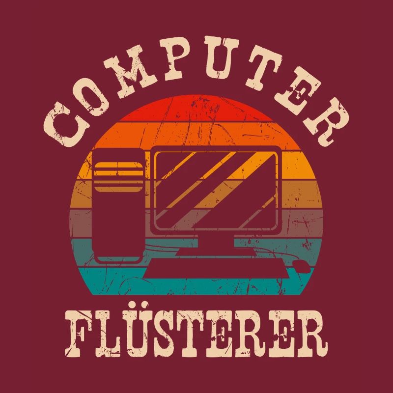 Computer Flüsterer Retro Gamer Nerd Programmierer