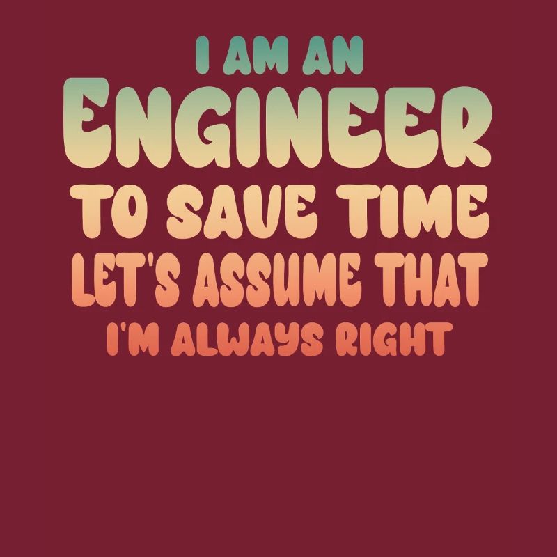 Ich bin ein Ingenieur, der immer Recht hat
