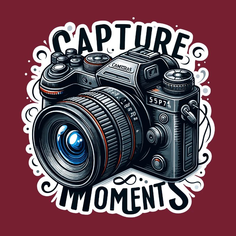 Capture Moments - Camera Illustration