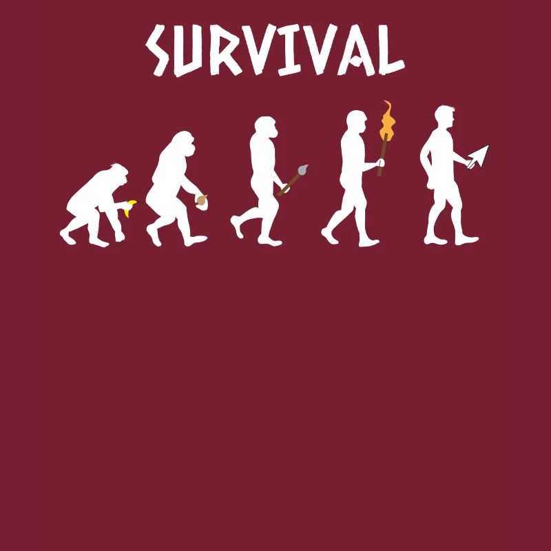 Geek - Evolution - Gamer - Lustig - Geschenk