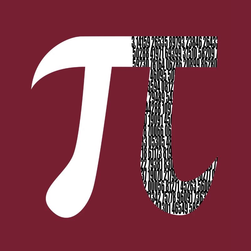 Pi chiffres Mathématiques Symbole Funny Math Nerd Pi