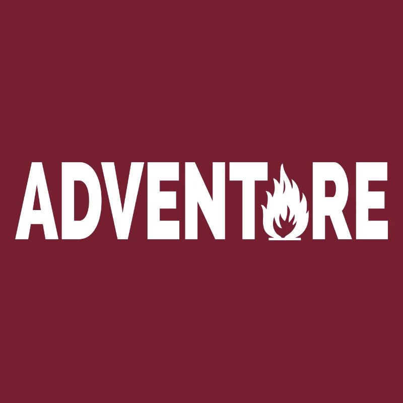 Adventure typographic artsy