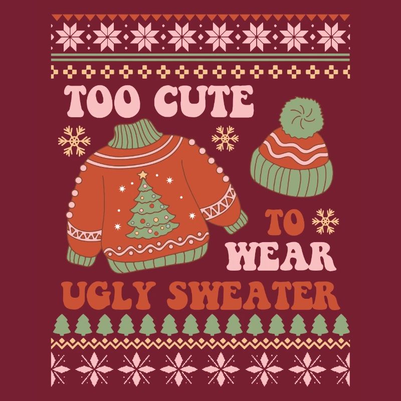 Pull de Noël moche