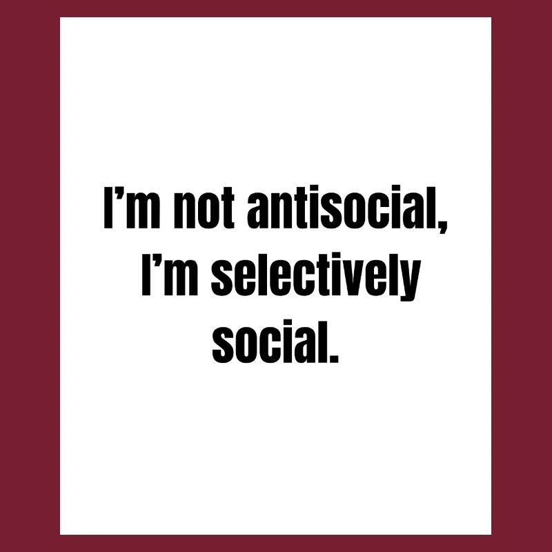 Selectively Social – Introvert Definition