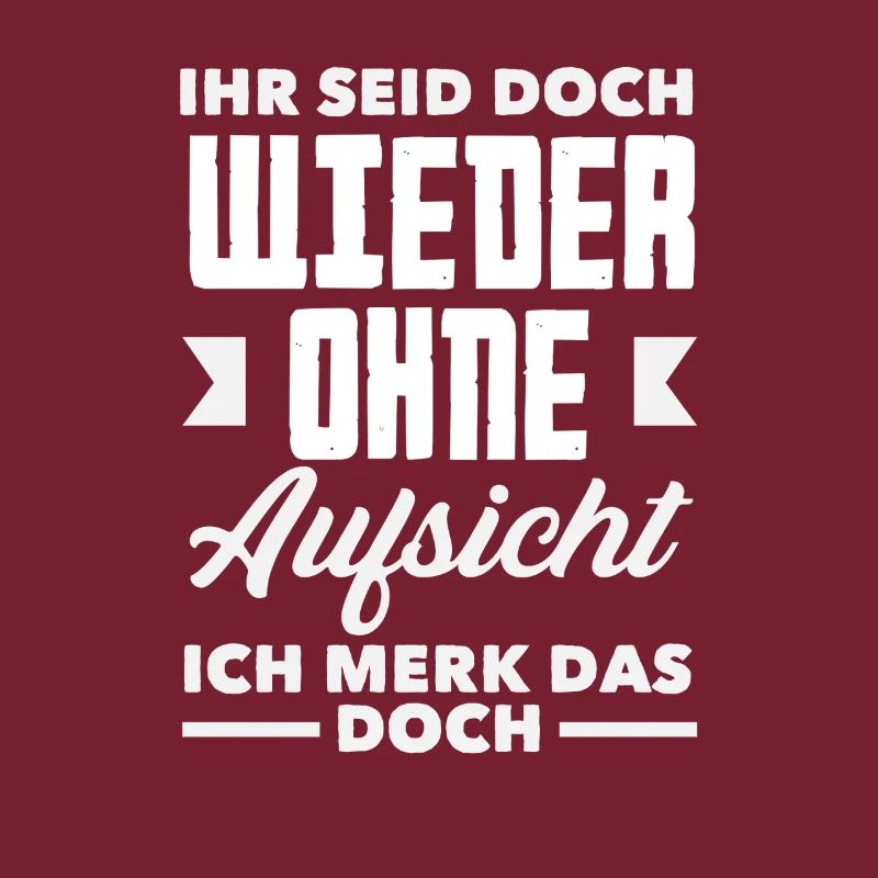 Again without supervision – sarcasm