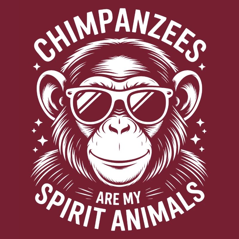Schimpanse Spruch Affe Lustige Schimpanse Geschenk