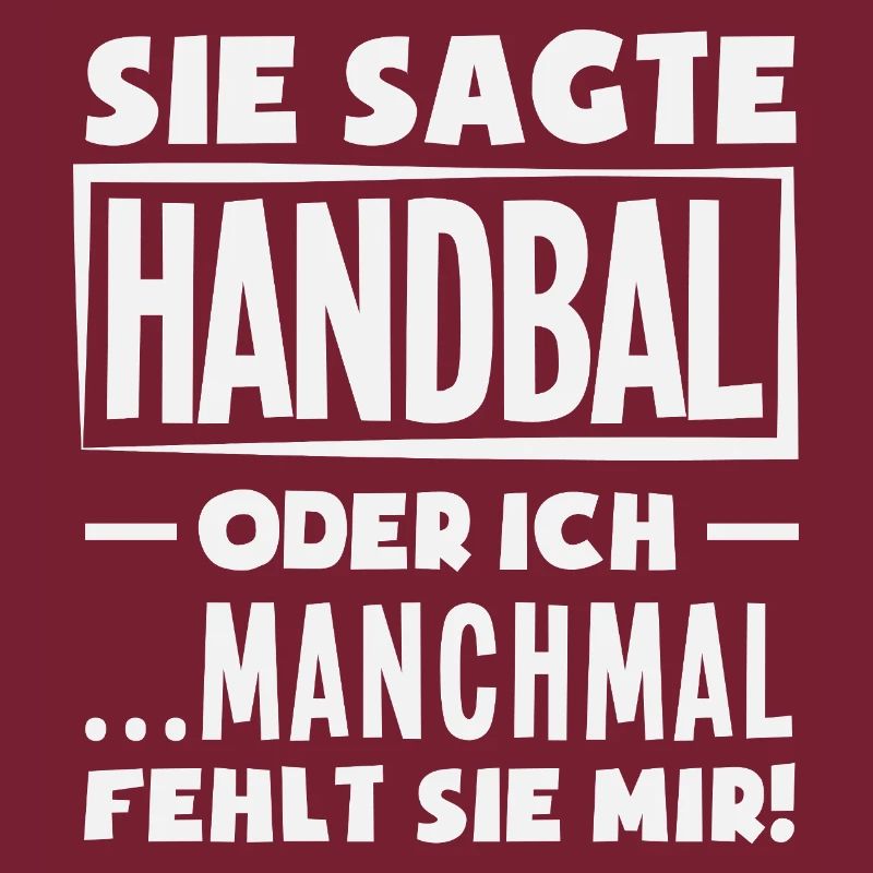 Le handball ou moi – parfois, il manque