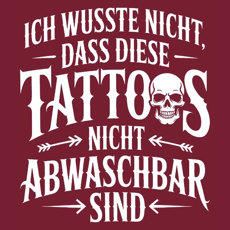 Tatouages non lavables : Déclaration