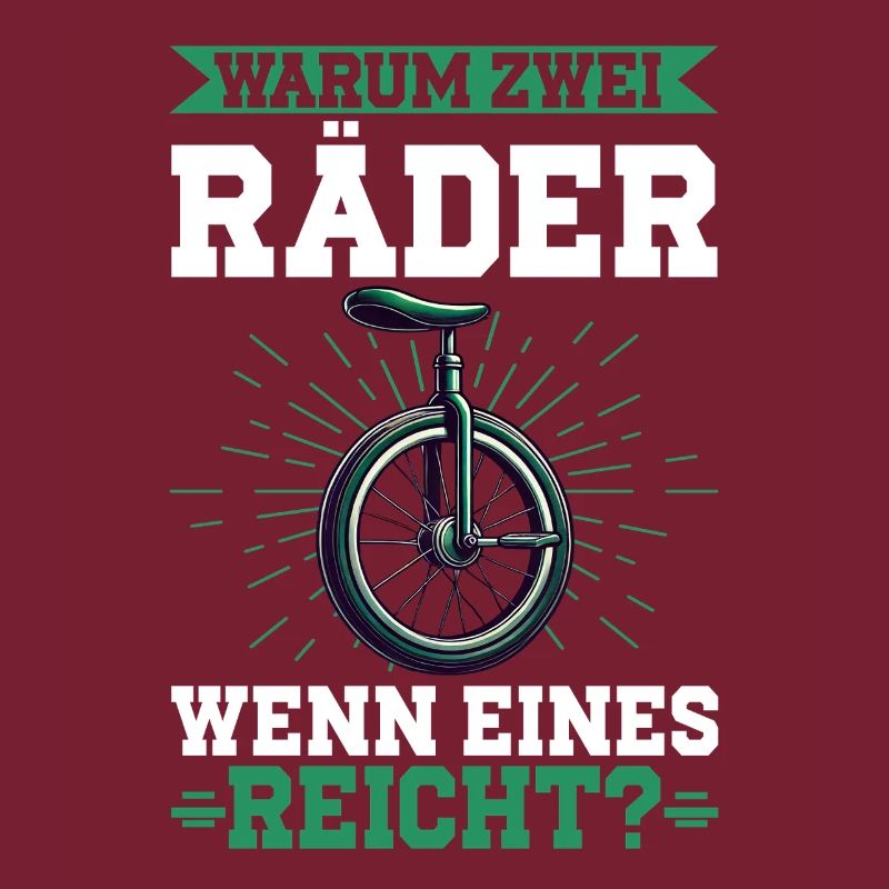 Why two wheels when one is enough
