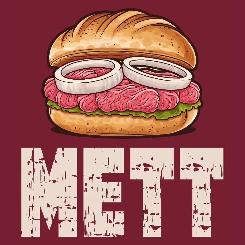 Mett Rolls Fan Collation de petit-déjeuner Mettigel