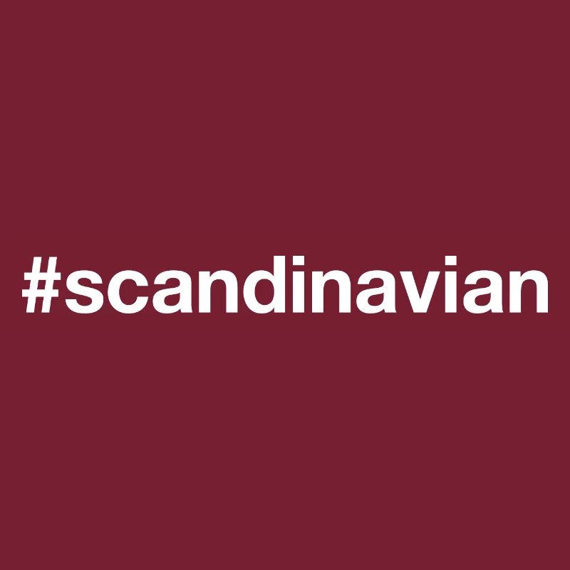 SCANDINAVIAN Scandinavia Hashtag