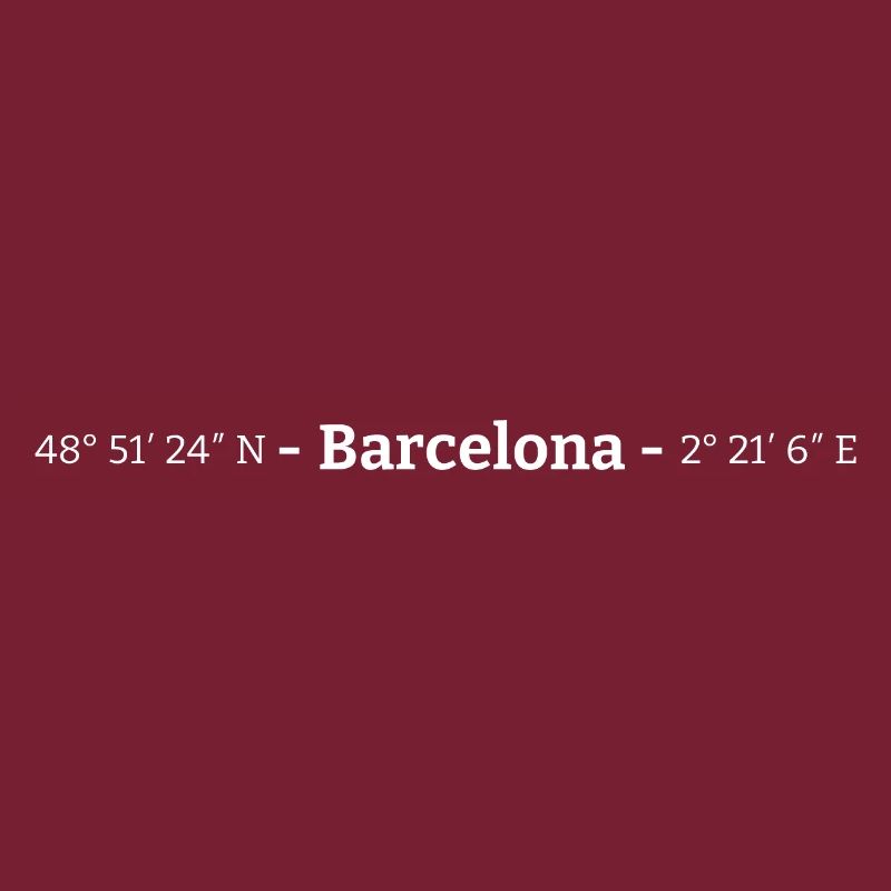 Coordonnées Barcelone Espagne