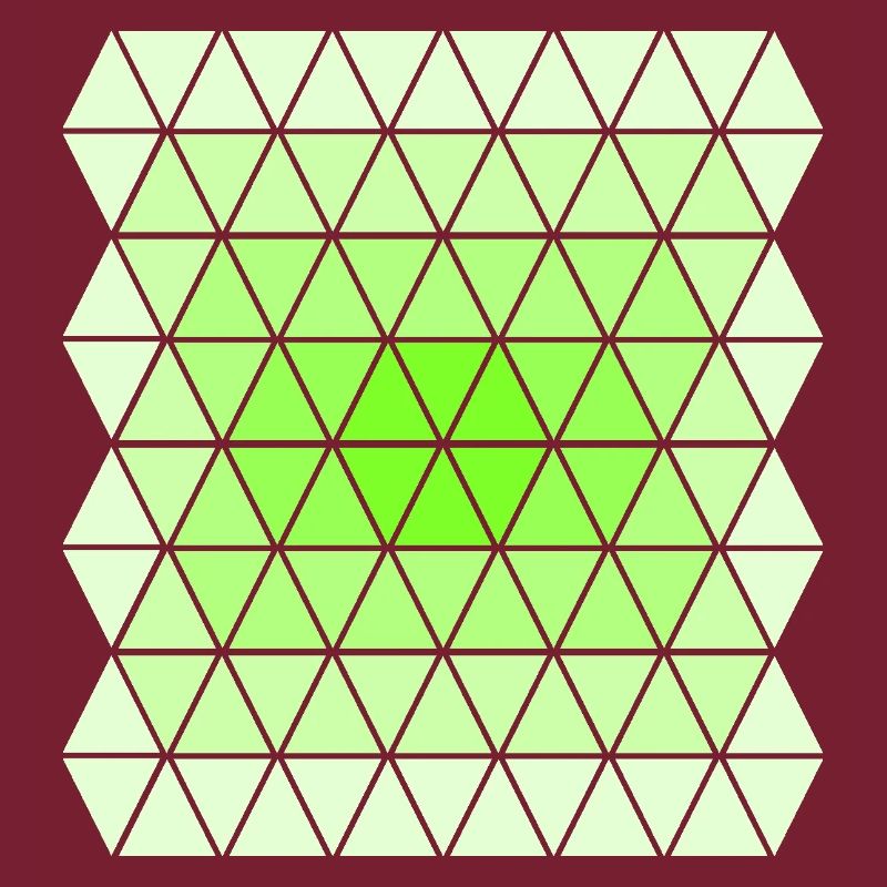 Green Gradient Pattern