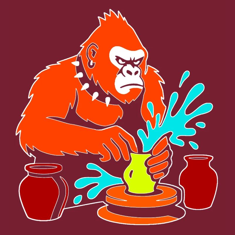 Gorilla Pottery Splash Studio