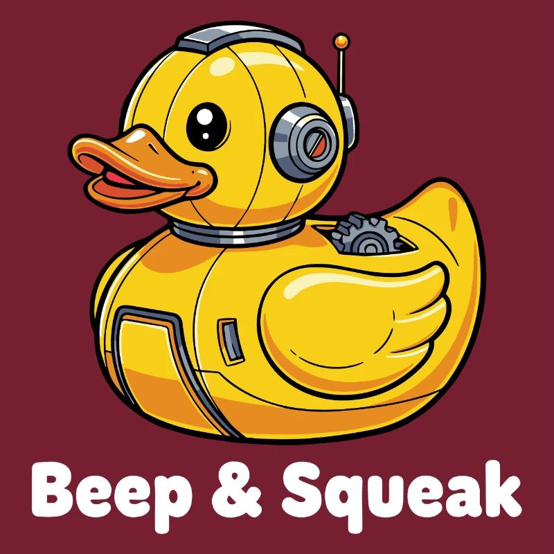 Beep & Squeak Robot Duck