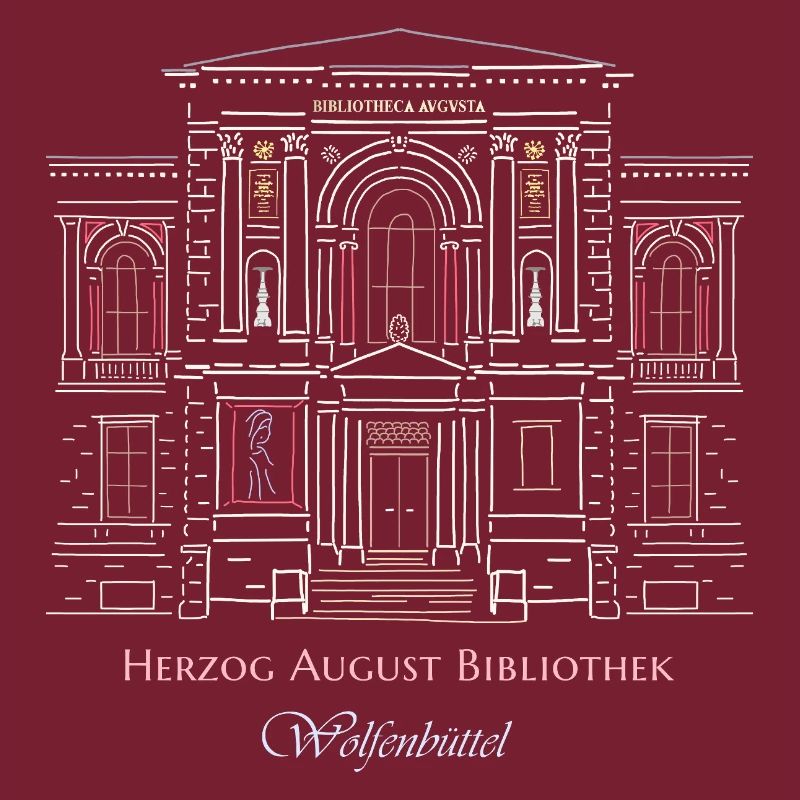 Wolfenbüttel, library hand-drawn