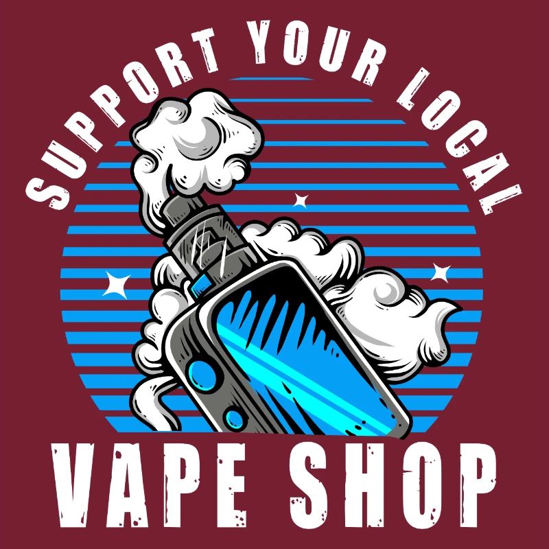 Vape Dampfer E Zigarette Spruch Vaping Geschenk 